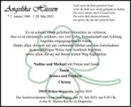 eine Anzeige