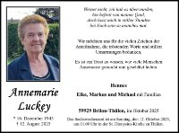 eine Anzeige