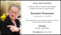 eine Anzeige