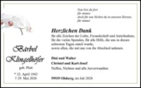eine Anzeige