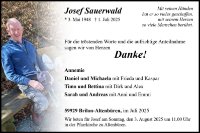 eine Anzeige