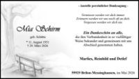 eine Anzeige