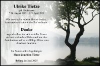 eine Anzeige